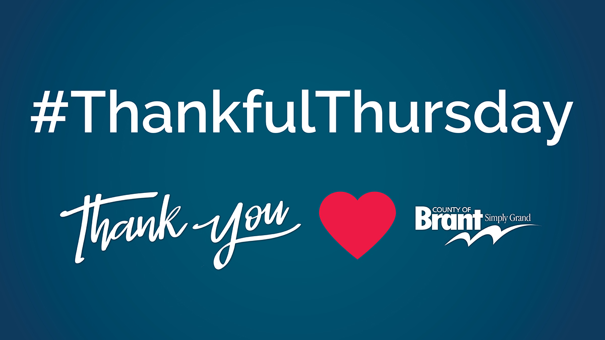 BrantCommunity's tweet photo. This #ThankfulThursday we are saying Thank-you to the local essential service businesses that continue to support our residents!
Thank-you for keeping our communities healthy by providing these services!
#ThankYou #LoveBrant❤️ #BrantCommunity #WeAreInThisTogether https://t.co/5UrKAZlmVt