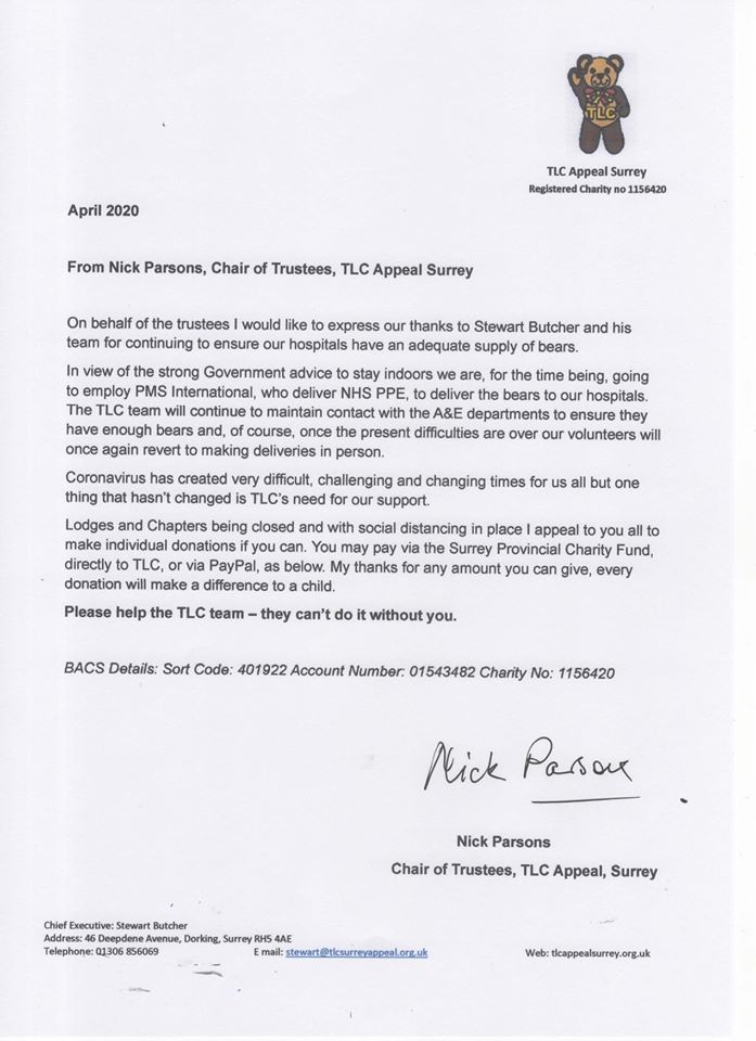 TLC Appeal Surrey tweet media