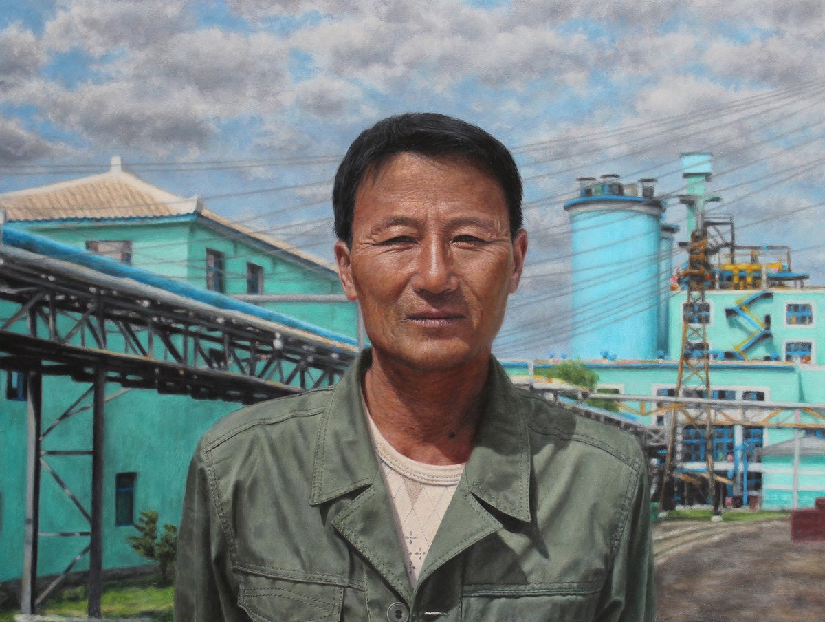 I'm delighted to reveal that my portrait of Pae Yun Sok has been selected for the BP Portrait Award 2020 <a href="/NPGLondon/">National Portrait Gallery</a> 

The exhibition will be shown online from 5th May.
Fingers crossed there will also be a physical exhibition in the near future 🤞

#bpportrait #northkorea