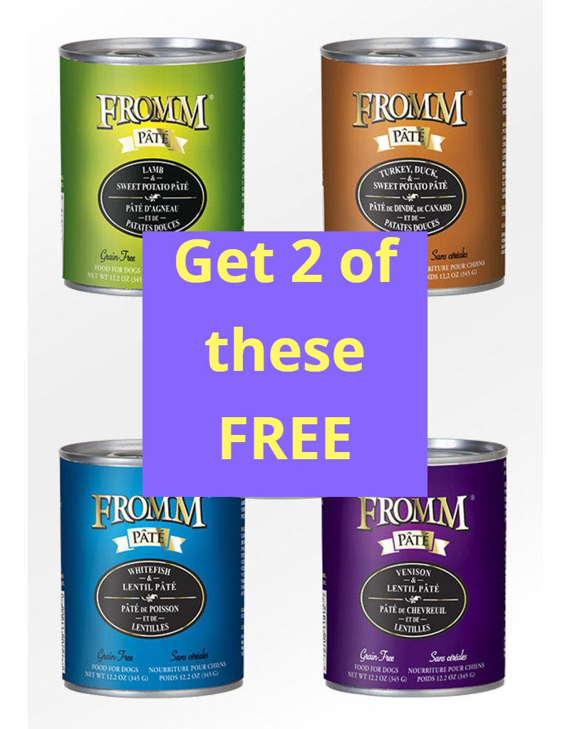 a1petemporium's tweet photo. APRIL SALE -
Buy any size or variety of Fromm Dog Food &amp; receive 2 pate cans FREE!!
Remember to support Local Businesses
Curbside Pickup available at all store locations. https://t.co/S2vr4XVYP6