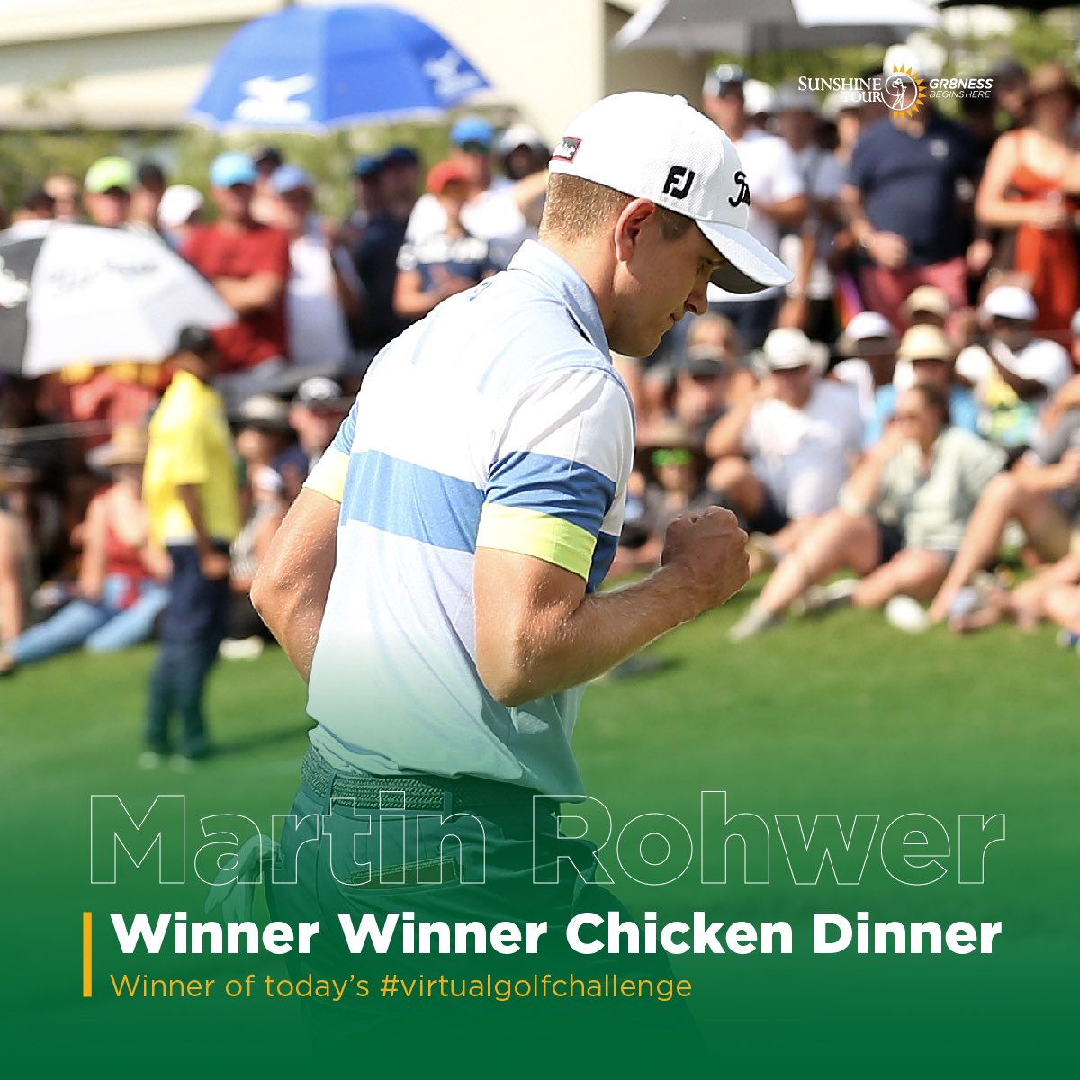 The Virtual #SunshineTour round 2 winner - <a href="/MartyRohwer/">Martin Rohwer</a>!

Well done and thank you to <a href="/Jaredharvey88/">jared harvey</a> for also being such a good sport!

<a href="/thegolfclubgame/">The Golf Club 2019</a>

#Gr8nessBeginsHere #sunshinetour
#golf #livestreamgolf #onlinegolf #virtualgolf #thegolfclub2019 #golfchallenge