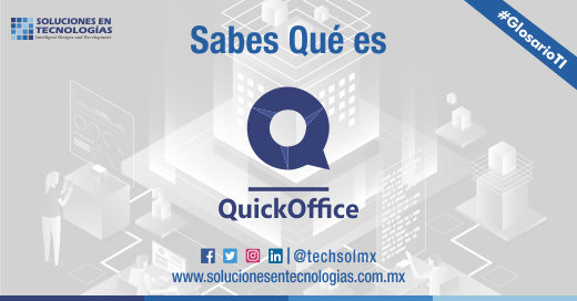 techsolmx's tweet photo. ¿Sabes qué es QuickOffice? https://t.co/h1AS6hPSNZ
Síguenos en nuestras redes sociales Facebook | Twitter | LinkedIn | Instagram | Google: @techsolmx
#SomosSoluciones #GlosarioTI #QuickOffice #Tecnologías #Tecnología #TIC #Technologies #Technology #Tech #ICT #IT #Digital https://t.co/BVumeB51YA