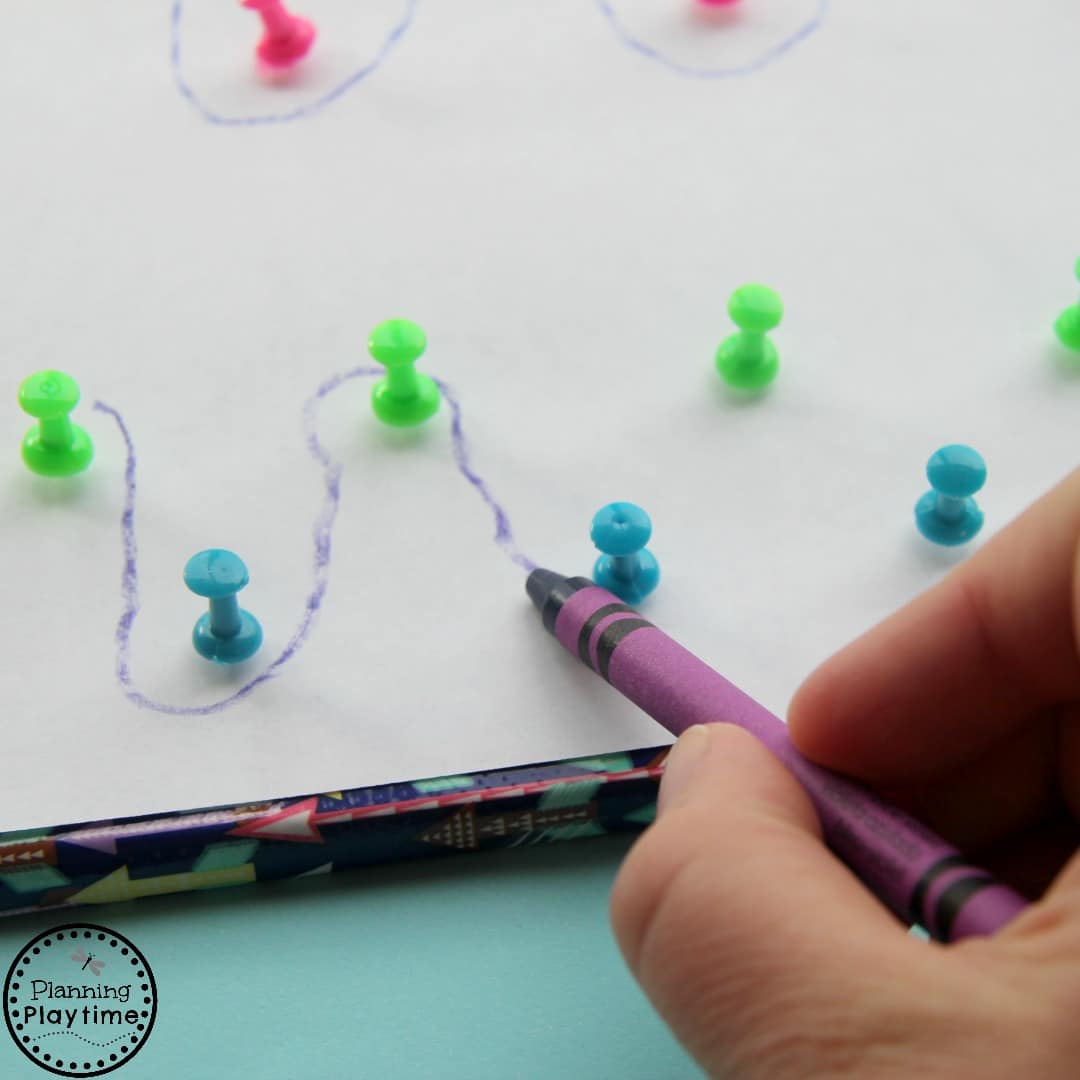 Play2LearnSTL's tweet photo. Create a push pin maze to enhance writing skills. Learn more - https://t.co/IvX9MmSY4T
#athomelearning #play2learnstl #writing #activity #preschool #pushpinmaze https://t.co/jtzLCbrw6v