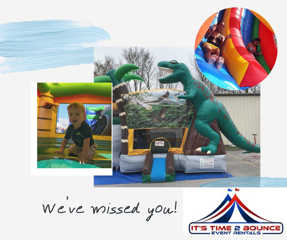 Now accepting reservations for #eventrentals dates beginning May1st, we can’t service Davidson County due to the continued lockdown orders.
#bouncehouse #homeparty #brentwoodtn #inflatable #fun #familyfuntime
