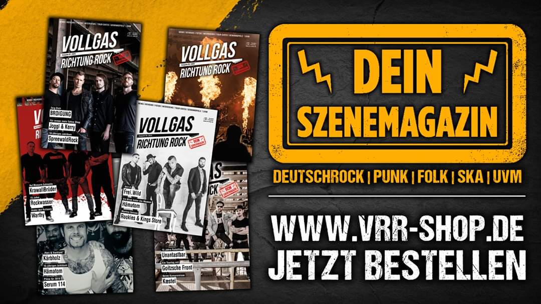 Kennt ihr schon unser Printmagazin?
vrr-shop.de
#deutschrock #rock #magazin
