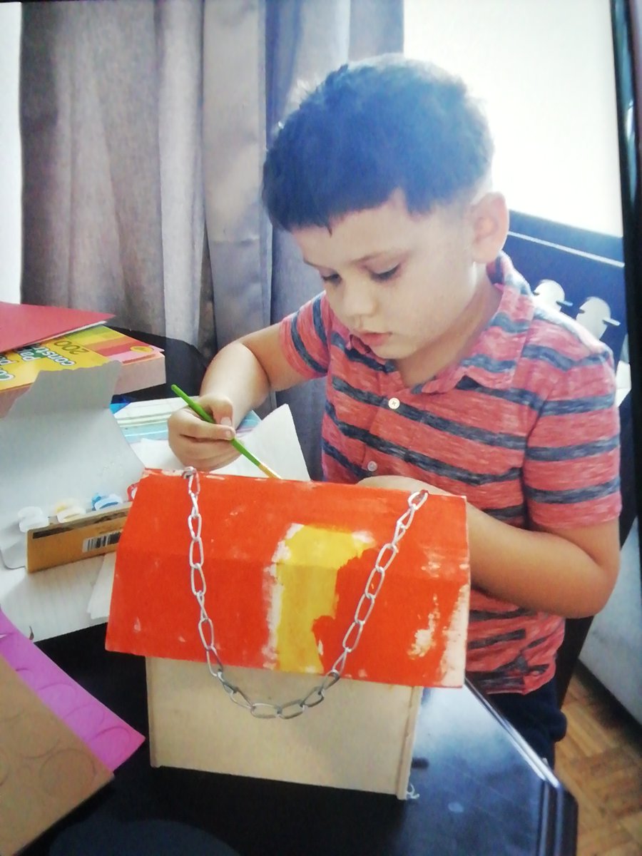 HCMaltonDPCDSB's tweet photo. As part of our SES unit in @mariafava11, the gr. 2s were asked to start their own Earth Day tradition. One student decided to build a birdhouse to help feed the birds so he could take care of them everyday! #DPCDSBCommunity #EarthDayAtHome @DPCDSBSchools @DPCDSB_BECDM https://t.co/4awk2lOaVP
