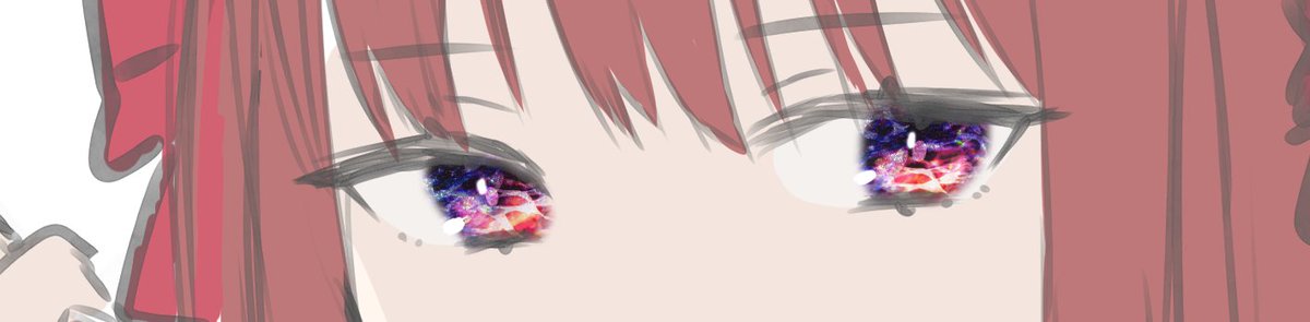 #目元を載せたらブァーって拡散されなくてもフォローが来なくてもいいけどあなたが好きだと言ってくれたら泣いて喜ぶ 