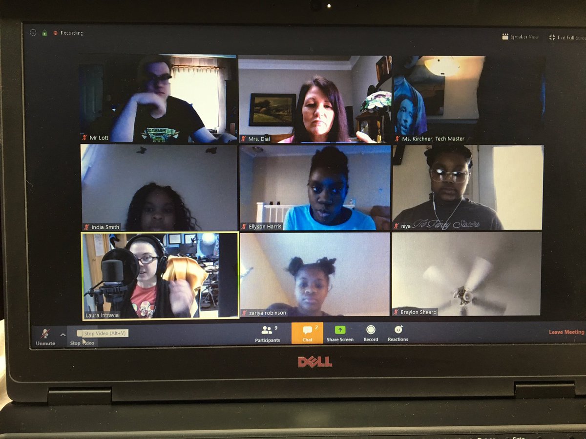 pamjdial's tweet photo. @mcdermottlrsd music teacher, Mr. Samuel Lott, had a Skype assembly scheduled for our 4th/5th Graders today with musician @LauraIntravia! He just kept rolling and we Zoomed instead! #LRSDLearningTogether #LRSDPowerofUs @MichaelPoore1 @dlsmith1221 https://t.co/cQ7In3UqKp