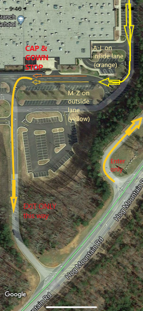 FBHSstudentserv's tweet photo. CLASS OF 2020! Attached are directions and a map for cap and gown pickup on Wednesday. We can't wait to see your decorated cars and smiling faces. @FBHSFalcons @FBHSJasonCarter https://t.co/KTofz2rD18