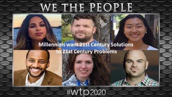 wtpBLUE's tweet photo. “Me preocupa si podré jubilarme. Quiero que la viviendas sean baratas y que la desigualdad de ingresos sea menor. Necesitamos una gran revisión electoral y revocar Citizens United, porque creo que así arreglaremos todos los demás problemas.” - Zain, 24

#wtp2020
@wtp__2020 https://t.co/cMNxYsISuu