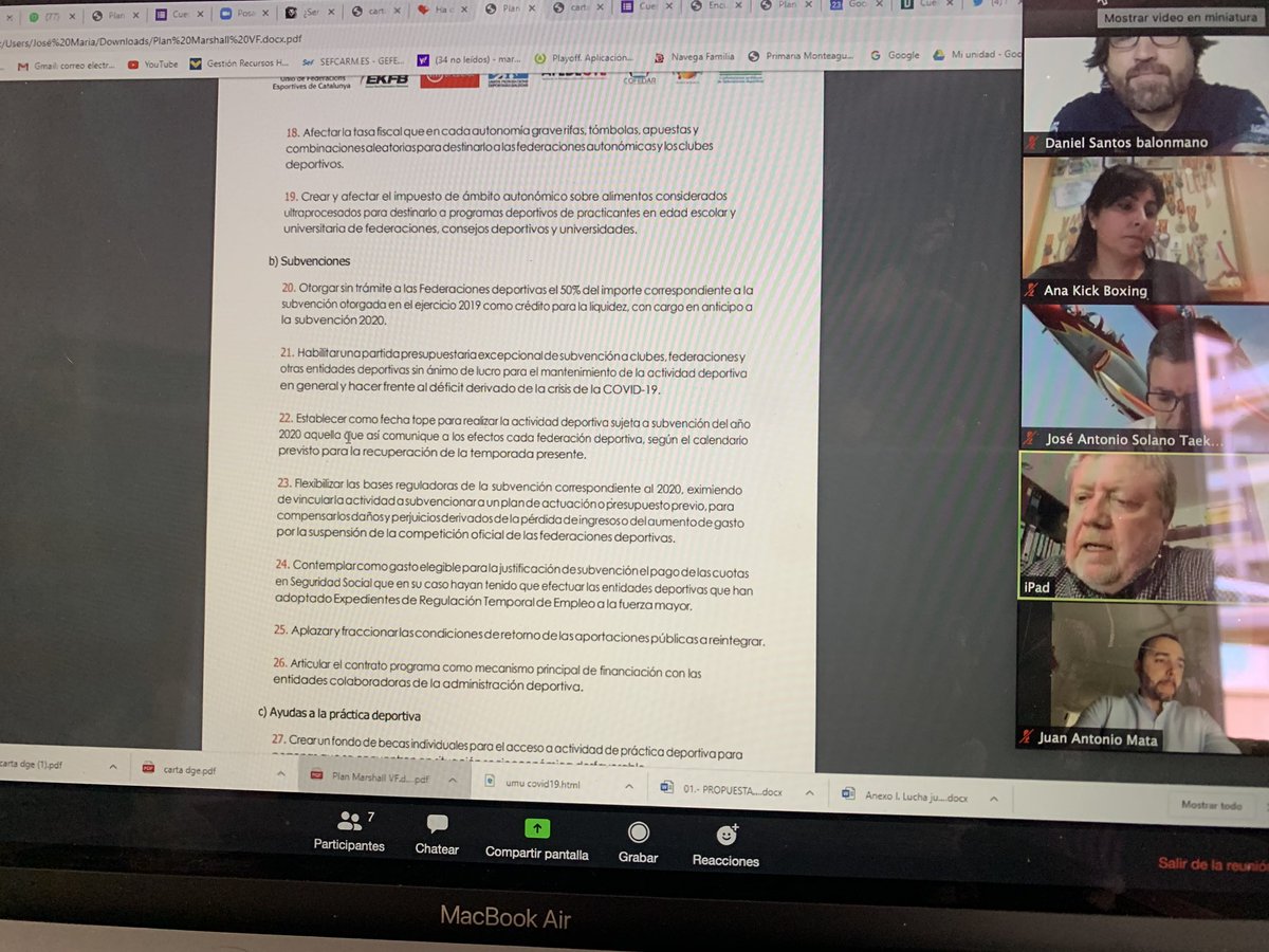 SoniaRE06's tweet photo. Importante labor la que se hace desde la @ufdrmurcia y como no podía ser de otra manera @JuanAMataT y una servidora dando apoyo y tomando nota de las medidas para paliar la crisis post Covid-19. Trabajando para prevenir trabajando para el futuro @gppmur https://t.co/dQwBpNjSiy