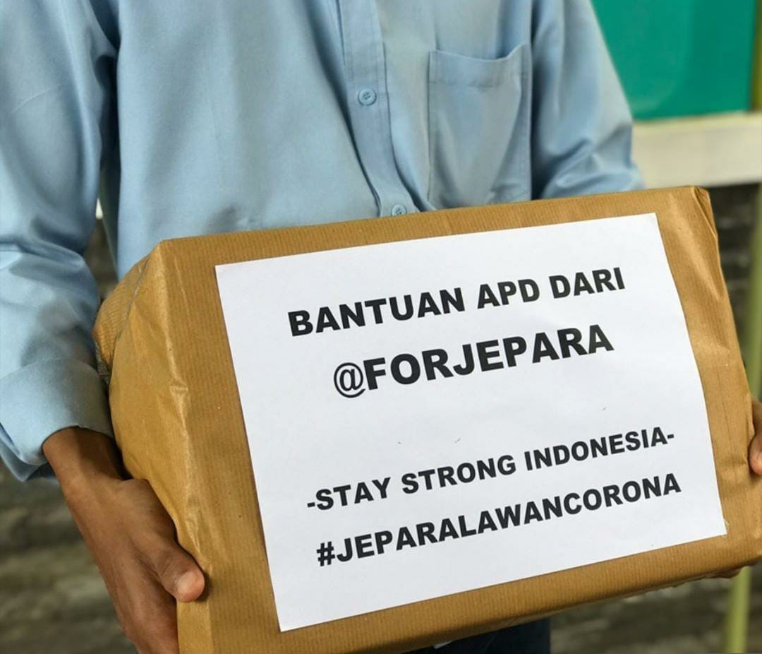 ForJepara's tweet photo. Yuk kembalikan senyum sodara kita,  bersatu cegah penyebaran virus covid-19 di Jepara #JeparaLawanCorona #StayAtHome https://t.co/h3n0Eqgthh