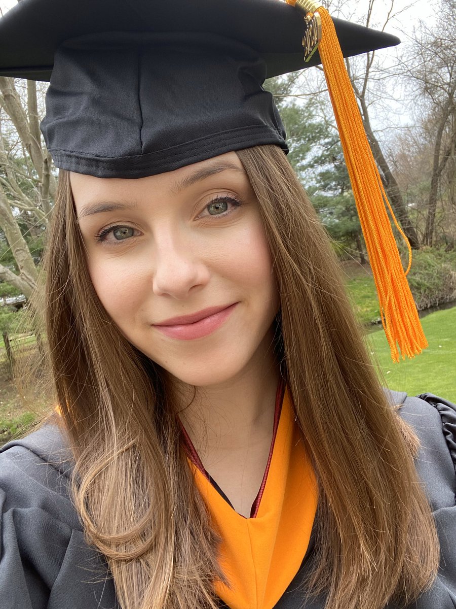 lengels5151's tweet photo. So proud of my daughter Kaylee. Last final exam today and Saturday, an official graduate of Walsh University as a nurse.   Won’t get to walk the stage but we have the gown and cap pictures. https://t.co/Kw8V2KuPQs