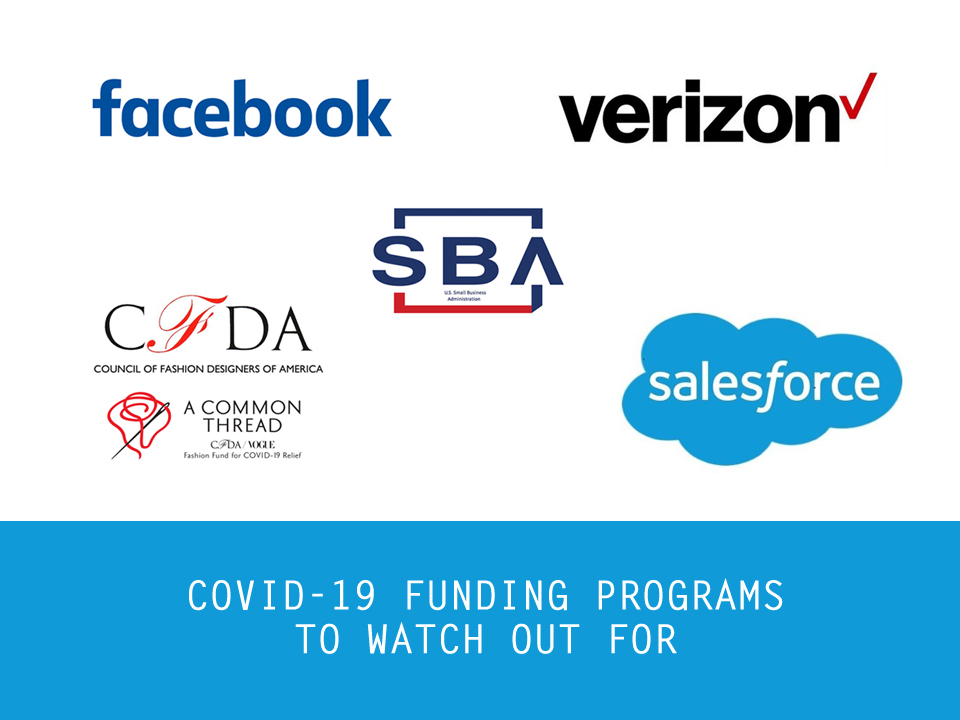 Business hit hard by Covid-19? Here are 5 sources of Covid-19 funding programs you can apply for. 

e-comfashion.com/blog/covid-19-… 

#businesstips #startups #Entrepreneur #Entrepreneurship #businessadvice #Fundingtweets #COVID19