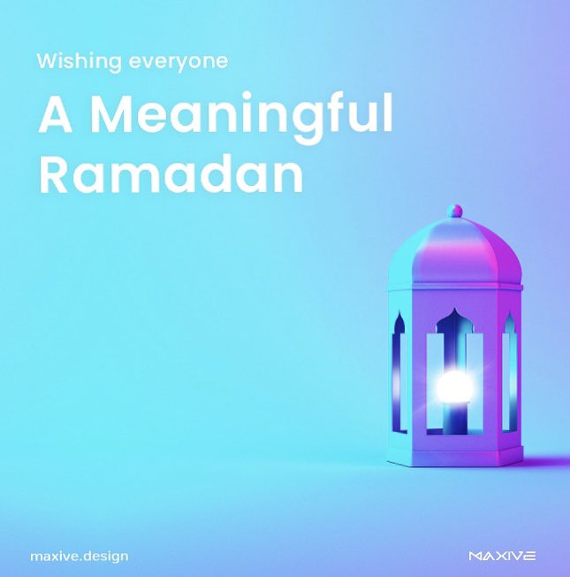maxiveagency's tweet photo. Ramadan Kareem from Maxive team 🌙

#Ramadan2020 https://t.co/XVGCvkmPpl