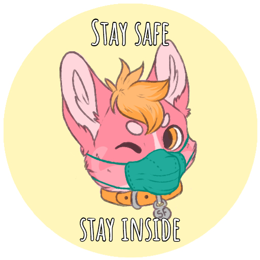 Our boy Merlin has a message for you all during this difficult time!

Remember to reach out to people if you're feeling down, or struggling. We're all in this together, and we'll emerge out of the other end together. 

Artwork is by our very own <a href="/EchoVulpine/">e c h o 🏴󠁧󠁢󠁷󠁬󠁳󠁿 - moved to Bluesky</a> ✨💖
Thanks bab!