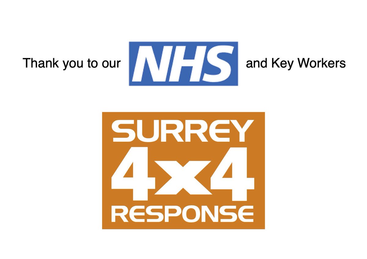 #Thankyou to the amazing <a href="/NHSuk/">NHS</a> and all the #keyworkers out there from us <a href="/SY4x4R/">Surrey 4x4 Response</a> #covid19 click to see our video youtu.be/r7yZul2b11g