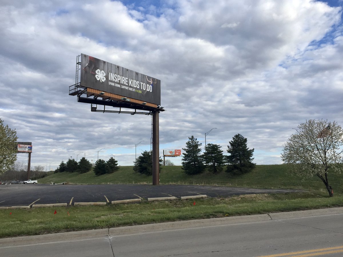 Nebraska4H's tweet photo. We’re so excited to see a new #4H billboard in Lincoln! A big THANK YOU to Lamar Advertising of Lincoln for supporting @4H! #NE4H #InspireKidsToDo #4HGrowsHere https://t.co/0HOlmLZ65p