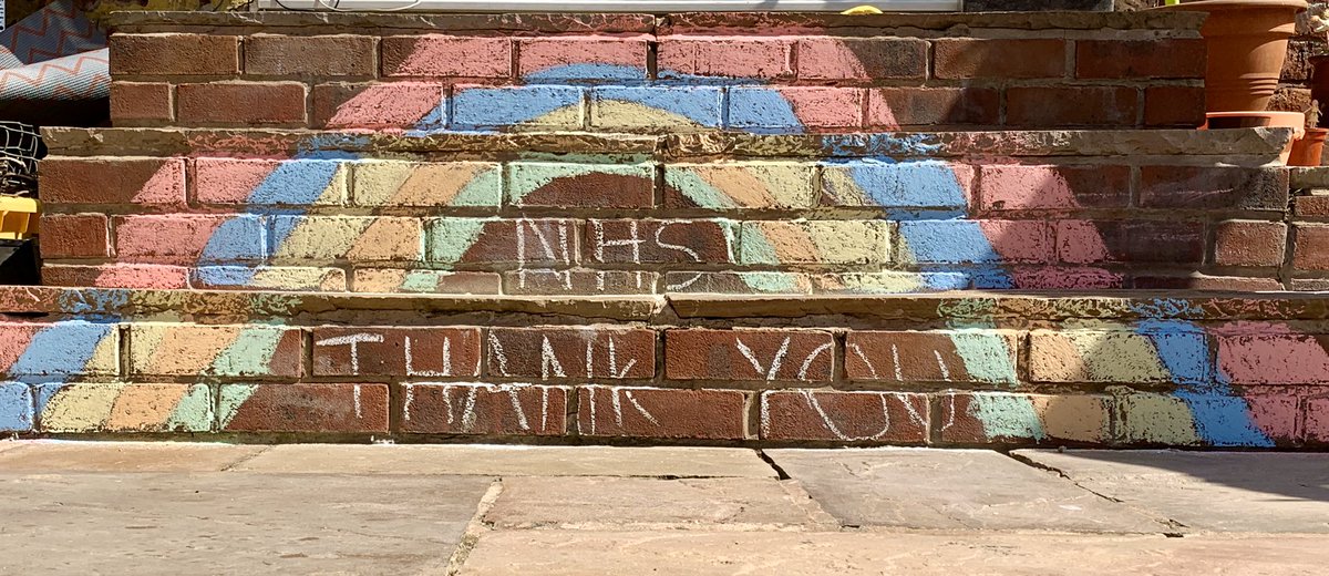 Thank you to the NHS staff and all the other Super Hero’s working in this tough time. From Shane, Hannah, Finn and Rue