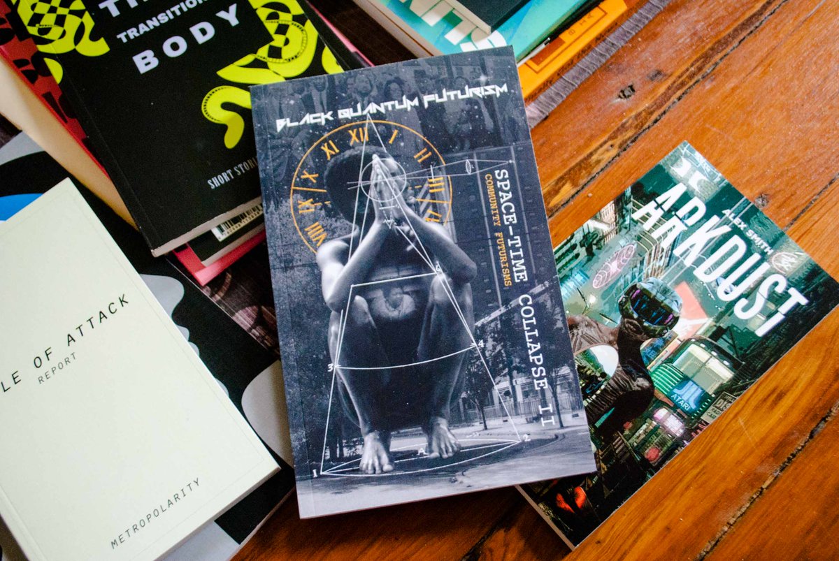 METROPOLARITY's tweet photo. COMMUNITY FUTURISMS [space-time collapse II] from @afrofuturaffair's Black Quantum Futurism collective is not part of our rona special but is a beautiful volume for your #quarantinereading (or gift for someone else). Available direct from
https://t.co/QbTnurH43Y https://t.co/vRvYkCUGQf