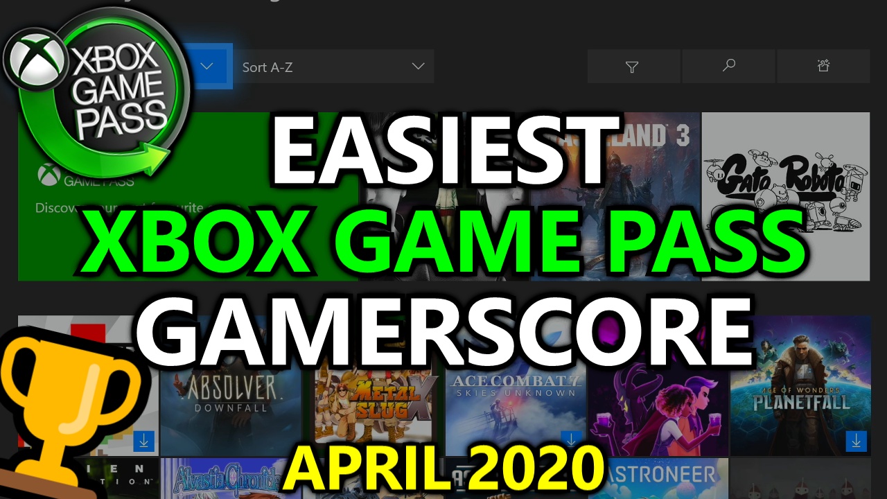 Patrick Maka on X: Easiest Xbox Game Pass Games for Gamerscore and  Achievements   / X