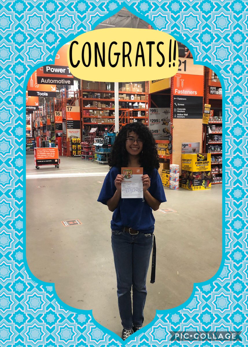 yazmincc20's tweet photo. Recognizing Cynthia D-24 associate #THD0441 for great customer service & team player everyday shows to work ready to give π― % @VernonDay9 @THD_Stephanie @0441Thd @rebekahbunn5 @DHRM_mjackson https://t.co/4JPNwD4344