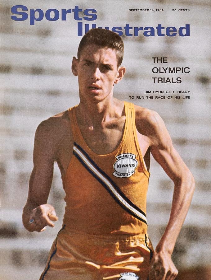 This vote has taken me down memory lane, I thought I’d talk a bit about my  @SInow covers. My first SI Cover, making the 1964 Tokyo US Olympic Team as a High School Junior at 17.  I had only been running for 2 years.