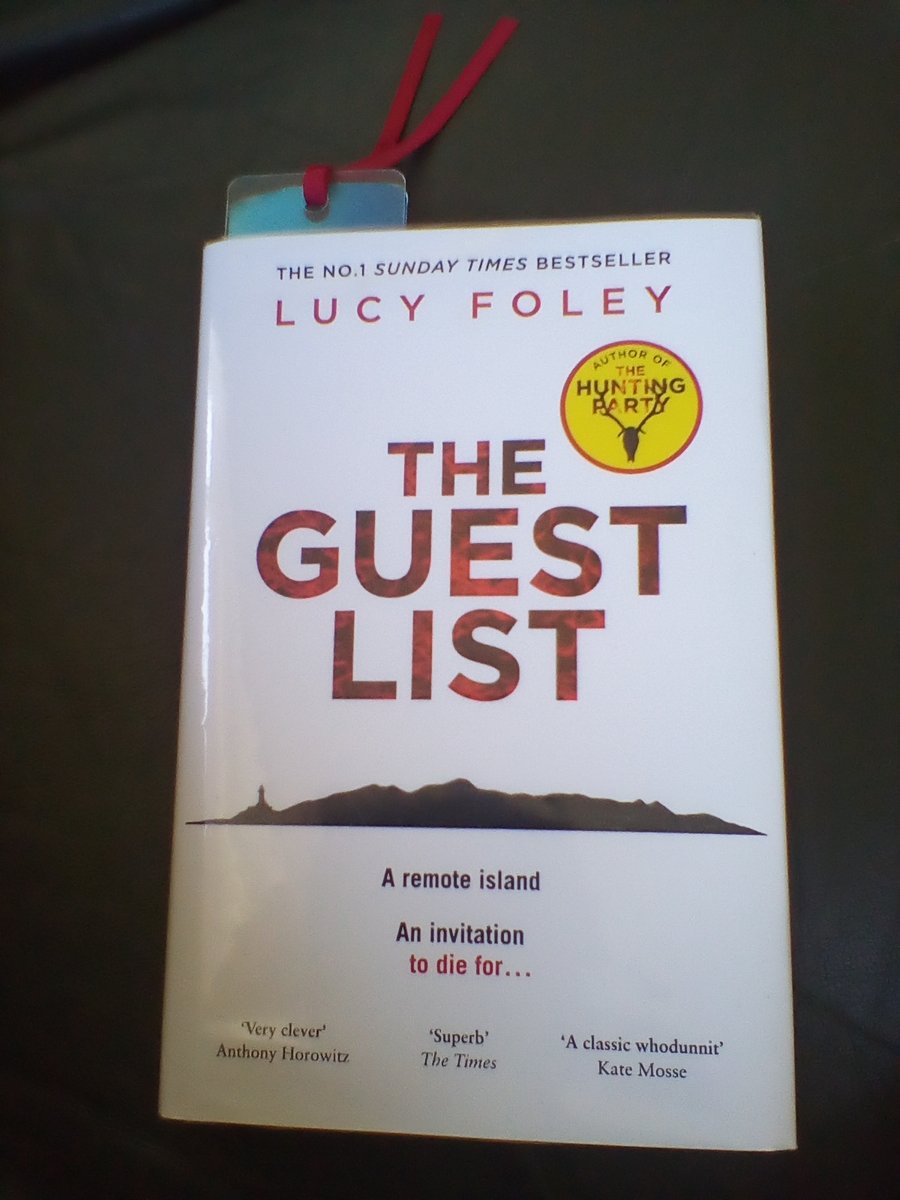 Eilidh from  #Forehill Library is reading 'The Guest List' by  @lucyfoleytweets. Eilidh says this book is full of great characters, plenty of intrigue and a whole lot of whodunnit. Pretty gripping stuff!  #ReadingHour  #WorldBookNight