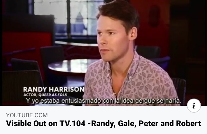 "Visible Out on TV.104 -Randy, Gale, Peter and Robert"
Thanks to bibiherz

#GaleHarold #RandyHarrison #BrianKinney #JustinTaylor #Brian #Justin #QueerAsFolk #Qaf

youtube.com/watch?v=N22Dsb…