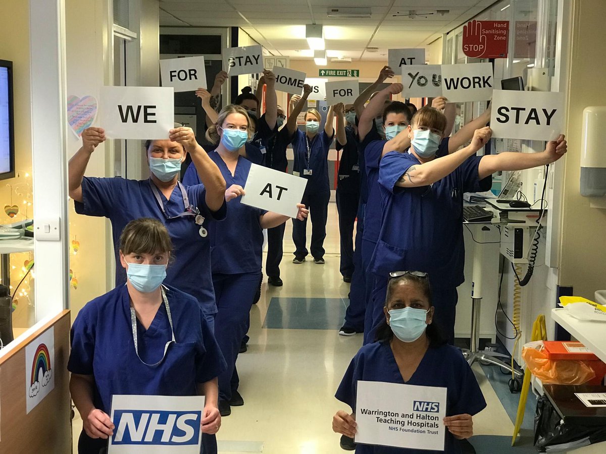 Thank you to A2 for all you do! #proud #TeamWHH #staysafe #stayhome #protectourNHS