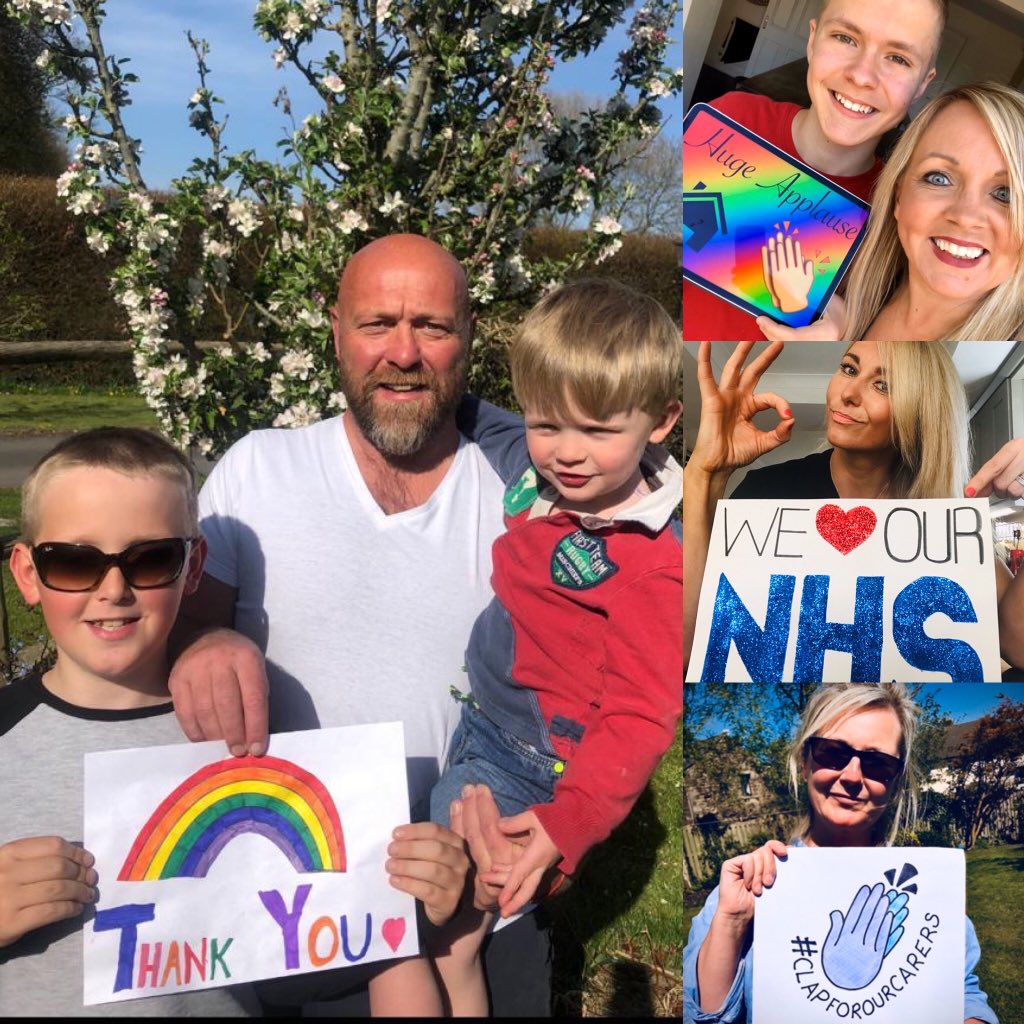 ArtoftheLoom's tweet photo. ENORMOUS THANK YOU’S 🙏🏼 .
We have all joined in the Big Clap 👏🏼 tonight. Huge Applause for ALL our Key workers 🌈❤️👌🏼🌈❤️👌🏼👏🏼👏🏼👏🏼
#clapforcarers #nhsrainbow #keyworkers #nhsheroes #superheroes #thankyou #thursdayclap #stayathome #teampic #workfamily❤️ #stayathomesavelives https://t.co/EDtWQSKnBd