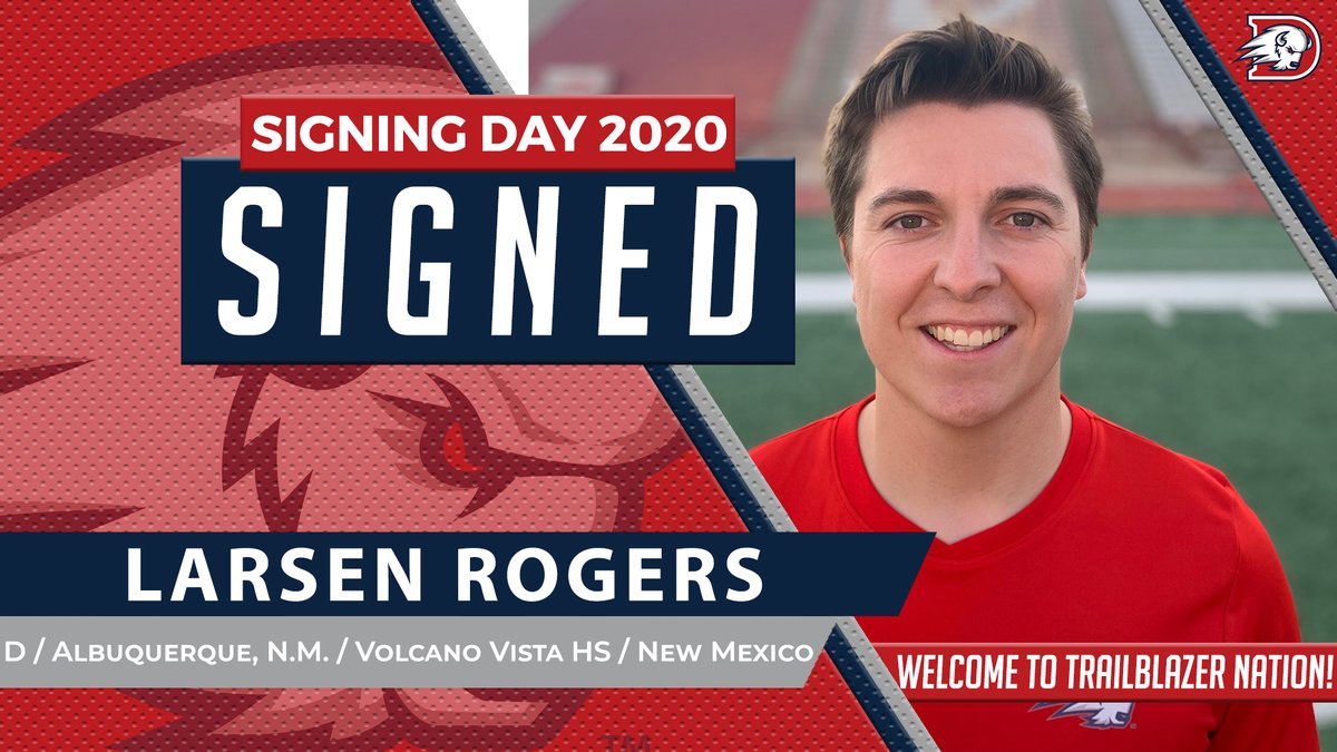 UtahTech_Sports's tweet photo. MSOC: Welcome Larsen Rogers to the Dixie State Trailblazers Family! @DixieMensSoccer #DixieBlazers #WACmsoc #FirstDISigningClass https://t.co/LseX7Gn7vX