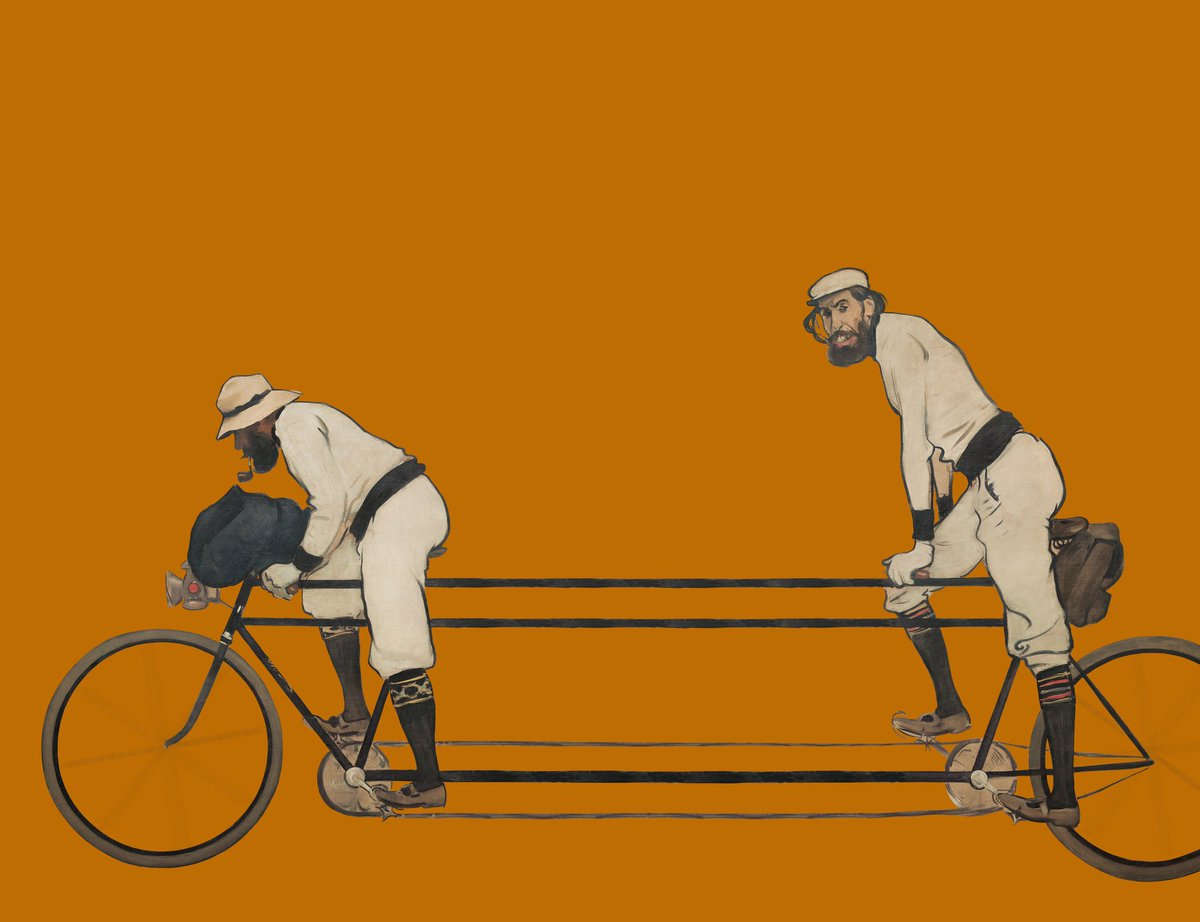 ColossalSanders's tweet photo. Tandemic bike!

#quarantine #socialdistancing #selfquarantine #covid19art #coronavirusart #pandemicart #coronavirus #vintage #digitalart #vintagecycle #vintagebike #tandem https://t.co/rpOeUbNeC1