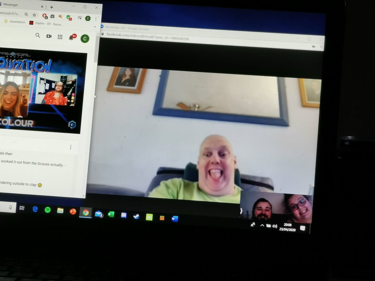 Carebeardoms's tweet photo. Good evening oozers @PrimordialRadio, managed just in time to get the technical issues sorted for tonights #primordialinkquizition
We may by separated but i can still cause mischief with my parents
Lots of love from team "the nurses, the sailor and the wolf tamer" 

#flavtag https://t.co/2eF6fvAN73