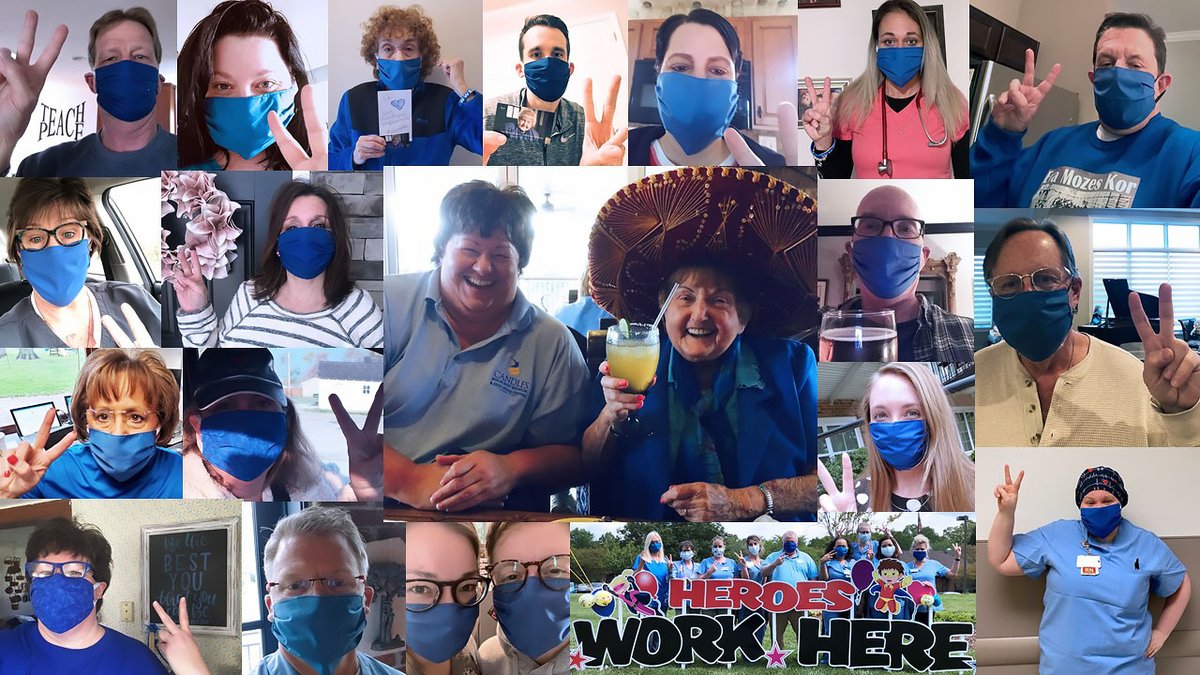 Now here's a woman with a heart of Eva blue! Beth Nairn, author of our Eva Educator’s Guide, took on <a href="/EvaMozesKor/">Eva Mozes Kor</a>'s challenge to do one thing to make the world better by making and mailing out 125 masks -- in Eva's iconic BLUE -- across 14 states! 💙 #TEAMEVA