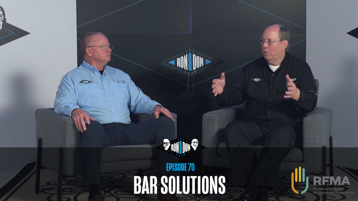 ronanddonshow's tweet photo. RON AND DON SHOW EP.70 – BAR SOLUTIONS

https://t.co/KxjuDrVdev

Special thanks to our EP. 70 sponsor, @draftbeerintel

The Ron &amp; Don Show is presented by @RFMA 

#ronanddon #RFMA #barmaintenance #barissues https://t.co/RRCXvfr60c