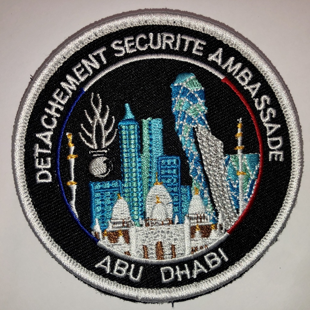 patxadv's tweet photo. Ajout dans ma collection personnelle de plusieurs écussons collectors de @Gendarmerie (détachement sécurité ambassade) #gendarmerie #ambassade #dsa #securite #protection #protectionrapprochee #terrorisme #risque #ecusson #ambassadeur @PorteparoleGN @reserves_gend @anorgend https://t.co/fV0I0Ltlmq