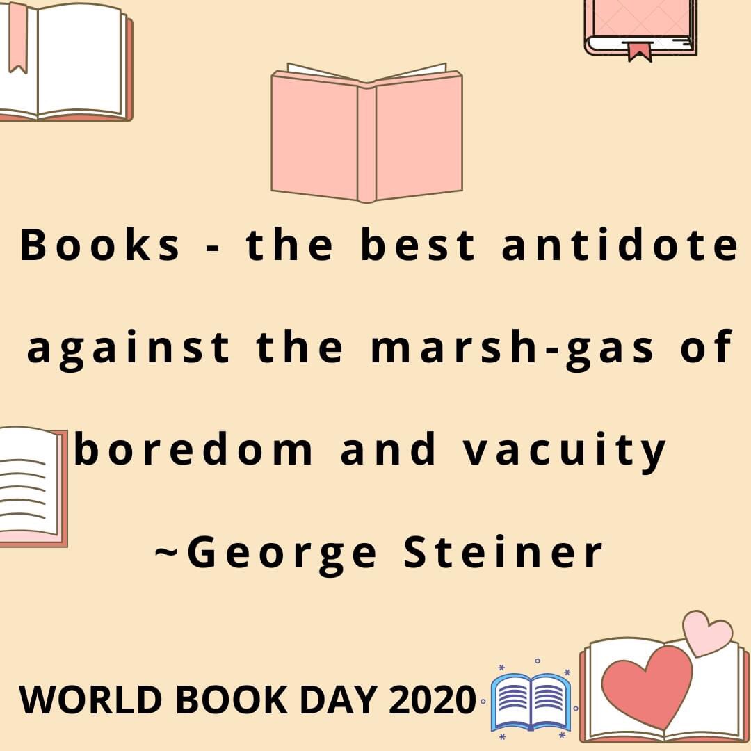 Let’s celebrate this World Book Day 2020📖 with your most favorite book. Comment the name below..👇🏻👇🏻👇🏻
:
:
#booksareessential #Bookday #BookWorm #book #bookstagram #bookfun #Booklover #booklovers #BookReview #BookPosse #BookBoost #BooksasOutfits #booksinspired #BooksConnectUs