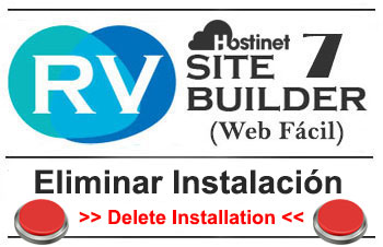 Hostinet's tweet image. @RVSiteBuilder 7 (Web Fácil) – #Eliminar #Instalación
hostinet.com/formacion/rvsi… #WebFácil