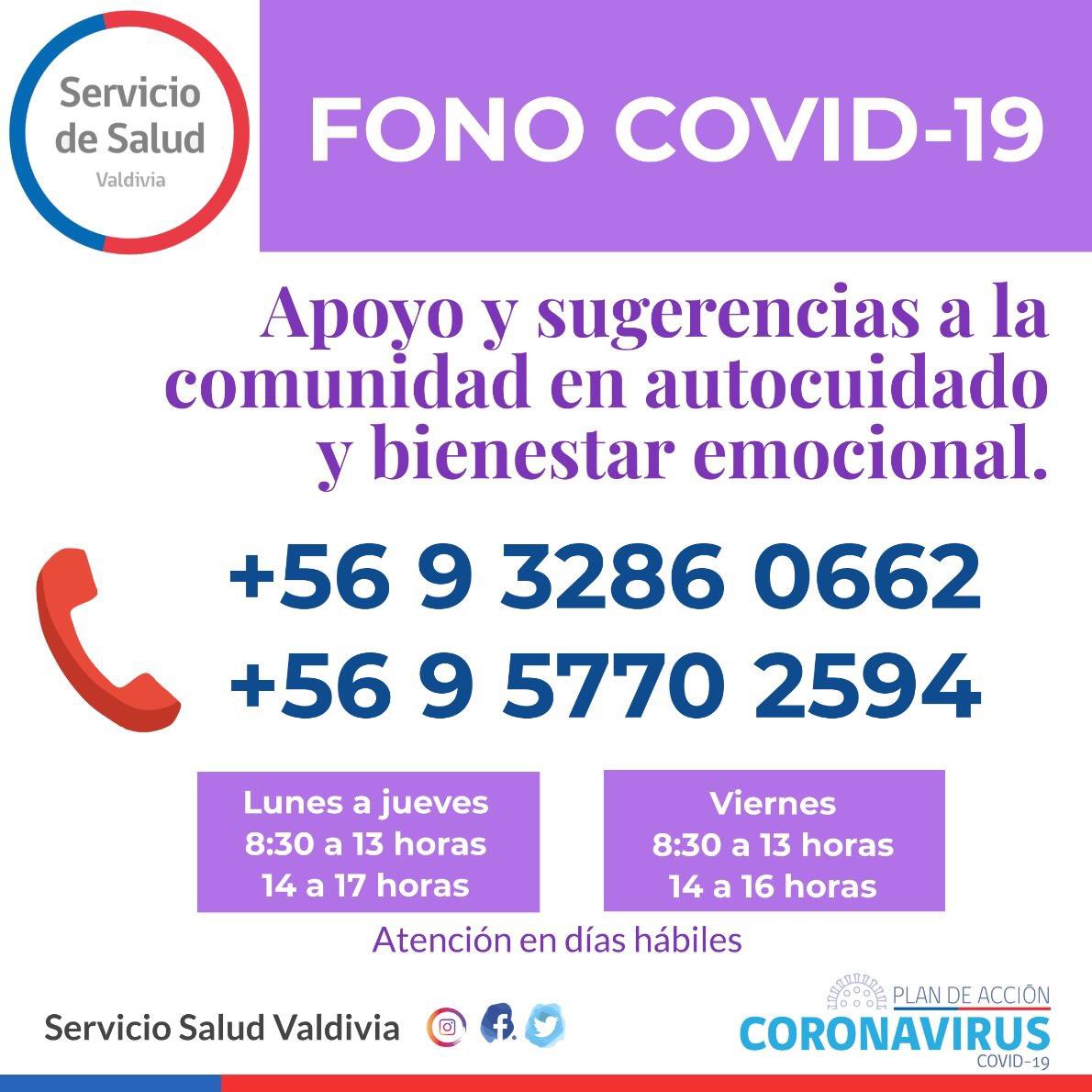 Servicio Salud Los Ríos tweet media