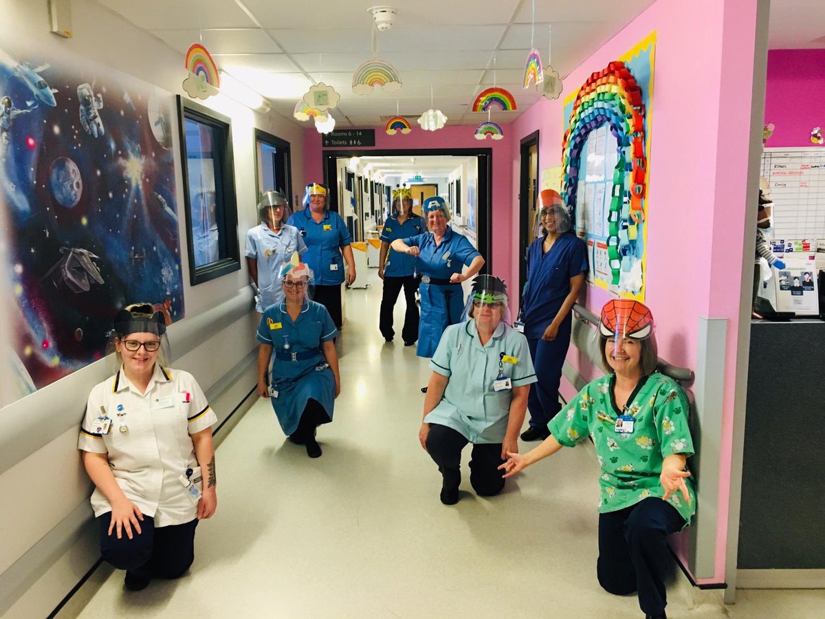 whytecm's tweet photo. Come on @CathyBrammer @maxamillion75 @SouthTees the play team have been really busy here @WalsallHcareNHS  @AnnMarieRiley10 @charlotte_yale @WeCYPnurses 🦄 😍 https://t.co/IqqjgozKPU