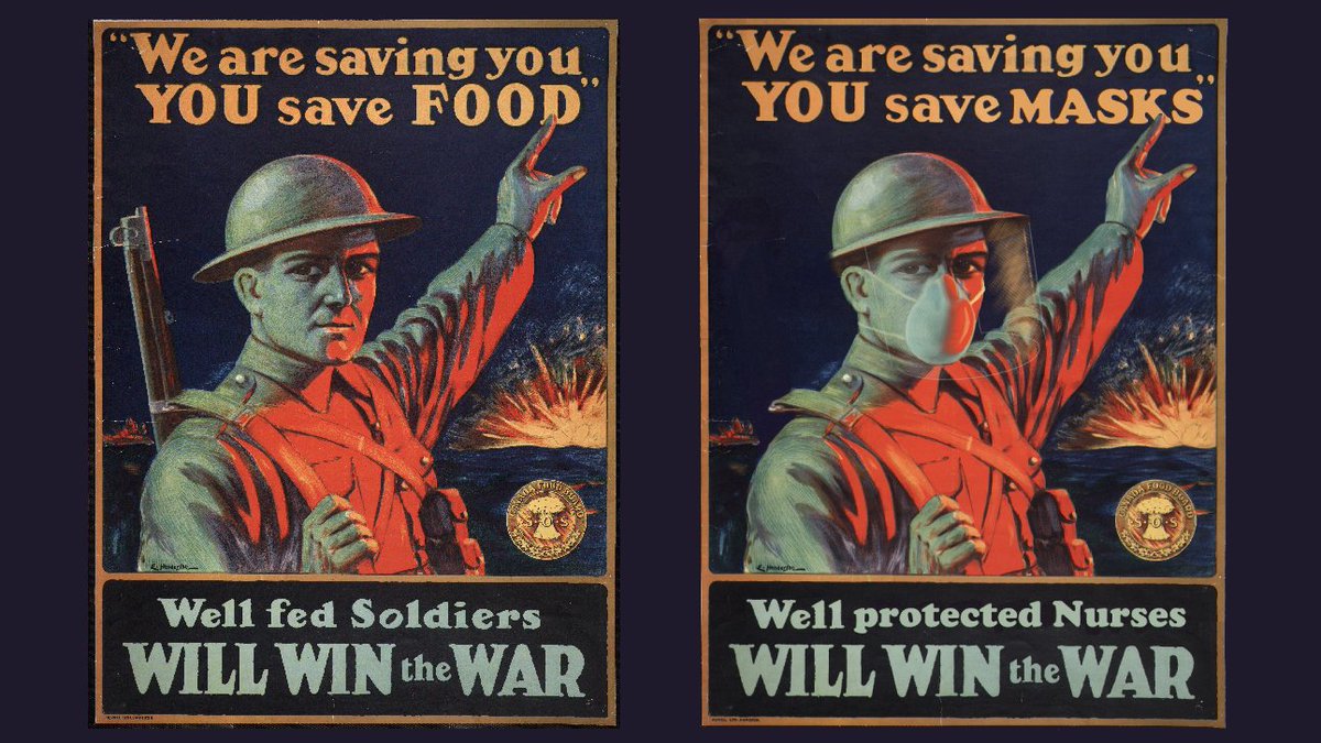 torontolibrary's tweet photo. We asked Toronto to remix wartime posters for the current moment — see the amazing results: https://t.co/kdU8R4ZMIL https://t.co/S9ssBz9Uwc