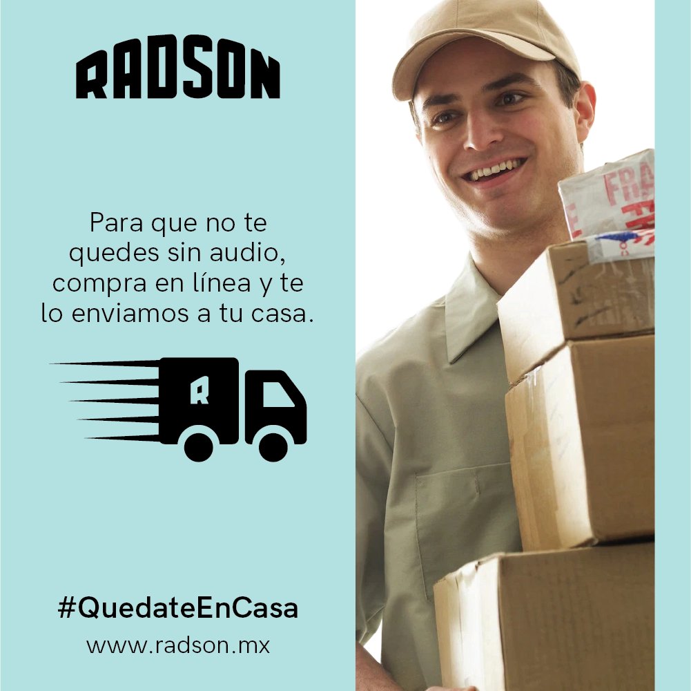 RadsonAudio's tweet image. No tomes riesgos, compra en línea y no te quedes en silencio esta cuarentena Sonorizate con Radson.
radson.mx
#QuedateEnCasa #CompraOnline #Radson #Audio #QueSeEscuche