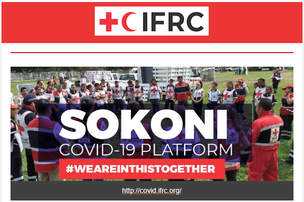 CbhfaE's tweet photo. Check out SOKONI, a global space for exchange of experience, knowledge &amp; info between Red Cross/Red Crescent volunteers &amp; staff.Interact on COVID-19 response. Post stories, achievements, documents and discover new resources.Avail in 60+ languages https://t.co/JKFVvy8Sqy #ifrc https://t.co/VheXgfnKRF