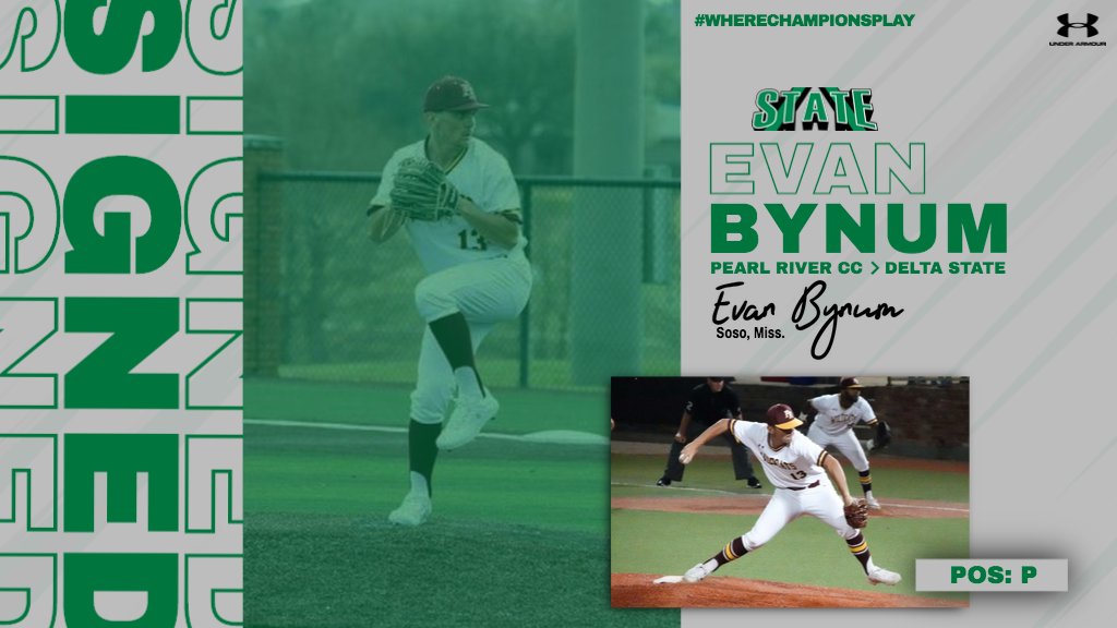 DeltaStateBSB's tweet photo. ⚾️ SIGNEE ⚾️

Welcome to the #DSUFamily, Evan!

📰: https://t.co/mrwAKm7PFh

#TraditionNeverSlumps
#WhereChampionsPlay https://t.co/KM3DTnMOHg