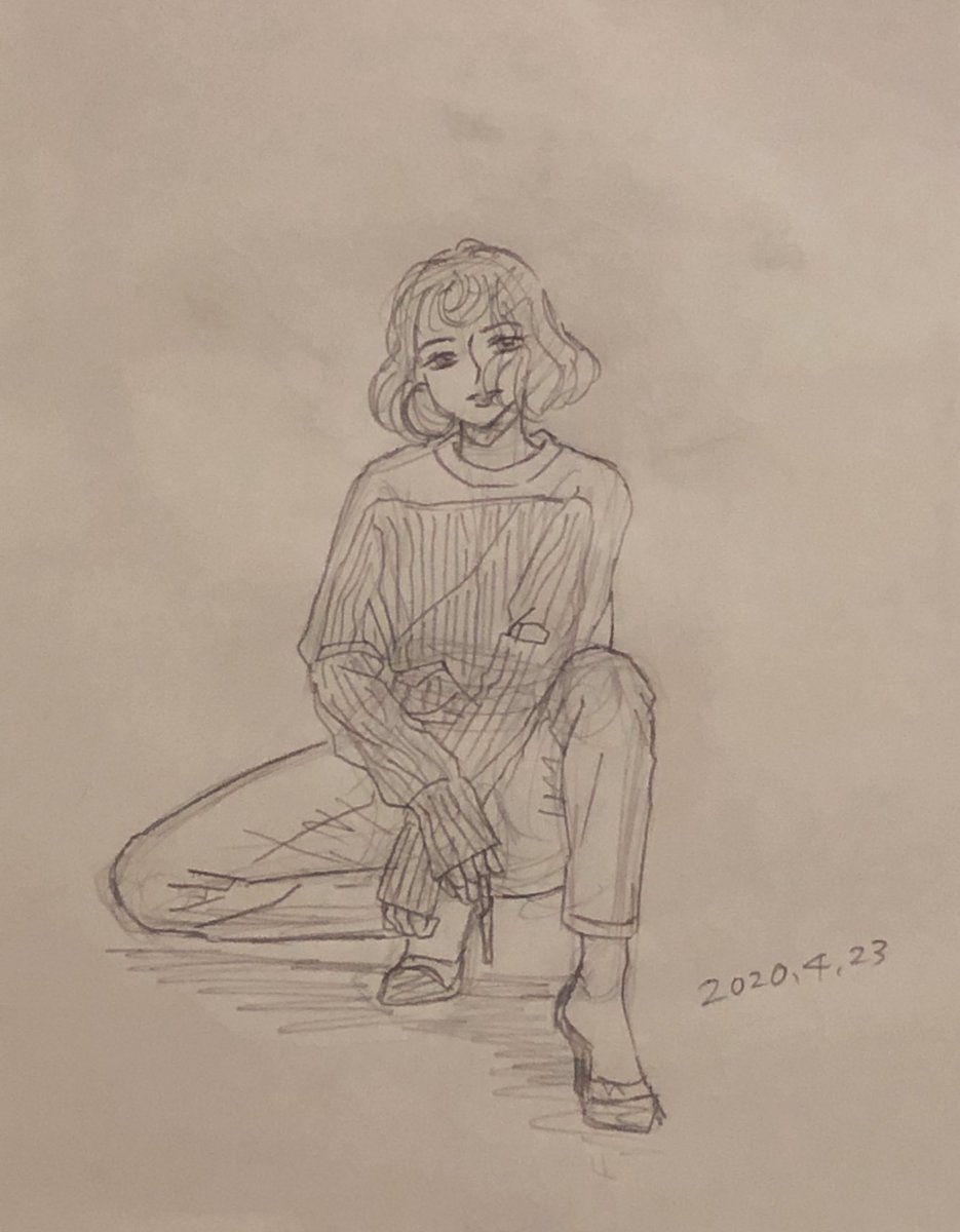 Yamato 今晩はカレーうどん イラストみたいにラフな上下白い服を着て シミ ひとつ飛ばさずクールに食べ切るってのをいつかやってみたい 今日は黒い服着て守りに入った 家庭で出来るチャレンジャーなことを今こそ 1日1デッサン チャレンジ