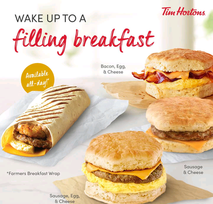 lawrencium03's tweet photo. Farmers Breakfast Wrap is now available all day in all open Tim Hortons restaurants. π #timhortonsph https://t.co/PvXBdtf5ct
