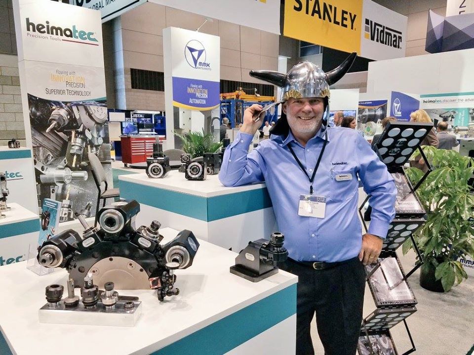 PlatinumTooling's tweet image. #ThrowbackThursday Tooling guru and Viking at heart, Preben Hansen, at #IMTS2016 #IMTS #mfg #manufacturing #PlatinumTooling #precisiontools #livetools #cuttingtools #SwissTools #CNClathes #machineshops #machinetools @IMTSchicago @amtonline