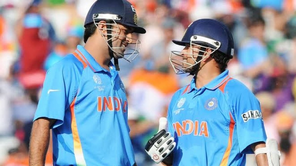 GREATS about THE GREATEST(Follow the Thread)"When we were Growing upWe all used to watch SACHINHe was like GOD to us"~ #MsDhoni #HappyBirthdaySachin  #SaxhinTendulkar