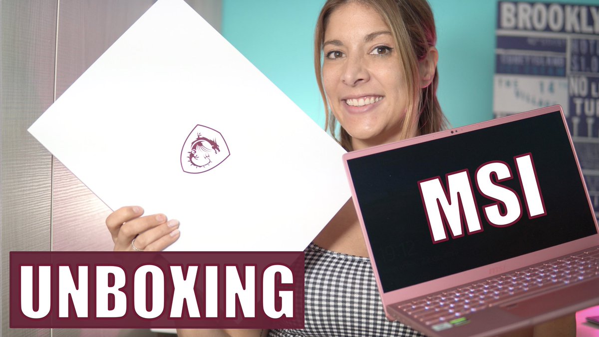Verownika's tweet photo. MSI Prestige 14 A10SC, Unboxing en Español 🚀 ¡La alternativa al MacBook Air! @MSI_ES https://t.co/oAl3Kt5azo vía @YouTube https://t.co/LySOdWAbQQ